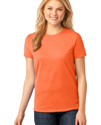 LPC54 Port & Company® Ladies 5.4-oz 100% Cotton T Neon Orange