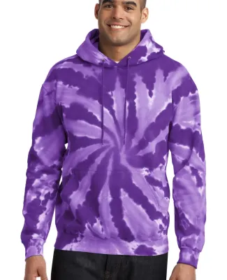 PC146 Port & Company® Essential Tie-Dye Pullover  Purple