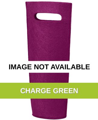 BG902 Port Authority® Felt Wine Tote Charge Green