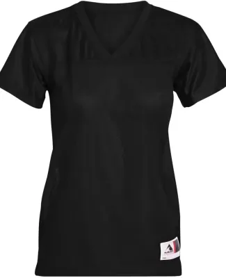 251 Augusta Sportswear Girls Football Tee Black
