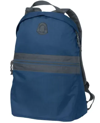 BG202 Port Authority® Nailhead Backpack Cam Blu/Smk Gy