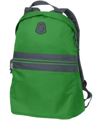 BG202 Port Authority® Nailhead Backpack Shamrk Grn/Smk