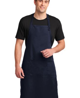 A700 Port Authority® Easy Care Extra Long Bib Apr in Navy