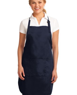 A703 Port Authority® Easy Care Full-Length Apron  in Navy