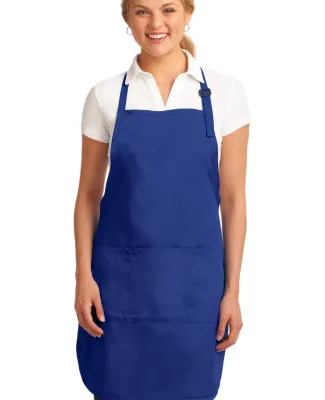 A703 Port Authority® Easy Care Full-Length Apron  Royal