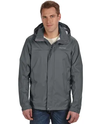 Marmot 41200 Men's PreCip Jacket in Slate grey