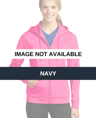 LST238 Sport-Tek® Ladies Sport-Wick® Fleece Full Navy