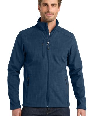 EB532 Eddie Bauer® Shaded Crosshatch Soft Shell J in Blue