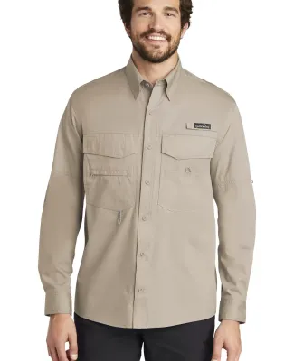 EB606 Eddie Bauer® - Long Sleeve Fishing Shirt Driftwood