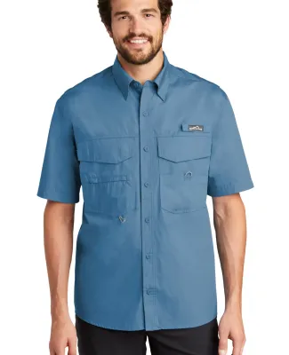 EB608 Eddie Bauer® - Short Sleeve Fishing Shirt Blue Gill