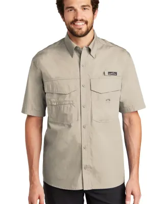 EB608 Eddie Bauer® - Short Sleeve Fishing Shirt Driftwood