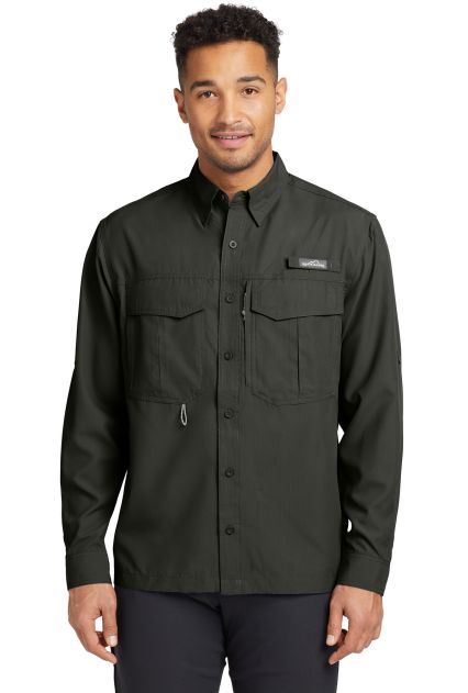 EB600 Eddie Bauer® - Long Sleeve Performance Fish in Boulder