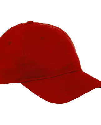 Big Accessories BX880 6-Panel Unstructured Hat RED