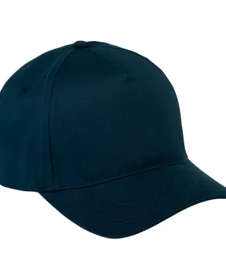 BX034 Big Accessories 5-Panel Brushed Twill Cap NAVY