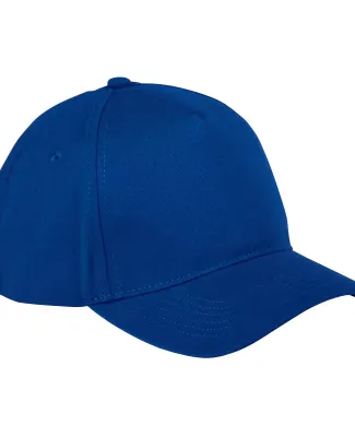 BX034 Big Accessories 5-Panel Brushed Twill Cap ROYAL