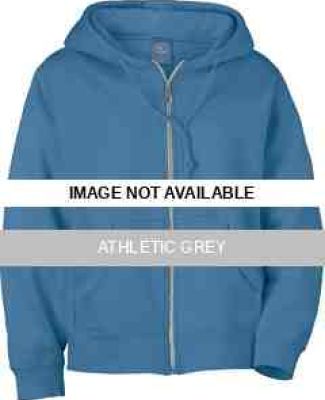 121210 Ash City Ladies' Vintage Hooded Zip Jacket Athletic Grey
