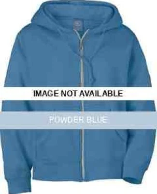 121210 Ash City Ladies' Vintage Hooded Zip Jacket Powder Blue