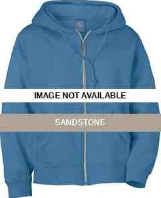 121210 Ash City Ladies' Vintage Hooded Zip Jacket Sandstone