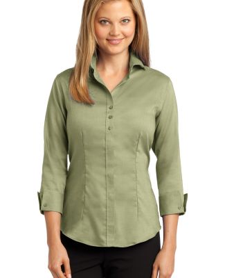 RH69 Red House® Ladies 3/4-Sleeve Nailhead Non-Ir in Celery