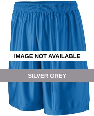 921 Augusta Youth Dazzle Short Silver Grey
