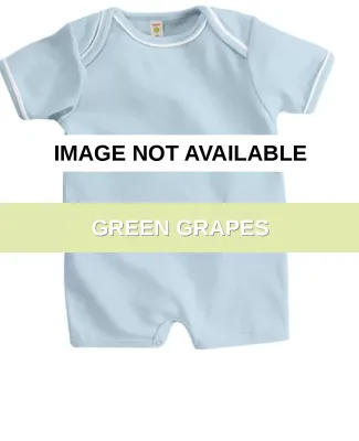 KA120 Apples & Oranges Infant Andy 1x1 Rib Shortal Green Grapes