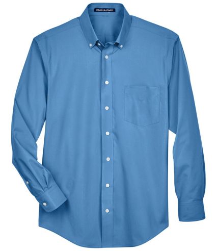 D620T Devon & Jones Men's Tall Crown Collection So in French blue