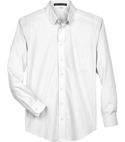 D620T Devon & Jones Men's Tall Crown Collection So in White