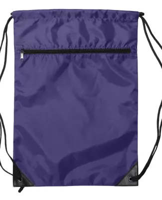 8888 Liberty Bags - Denier Nylon Zippered Drawstri PURPLE