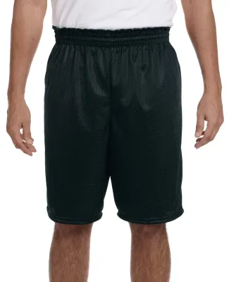 848 Augusta Sportswear 100% Polyester Tricot Mesh  BLACK
