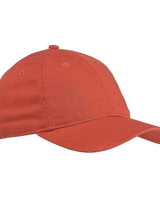 econscious EC7000 Organic Twill Dad Hat in Orange poppy