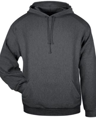1254 Badger - Hooded Sweatshirt in Charcoal