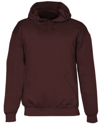 1254 Badger - Hooded Sweatshirt in Maroon