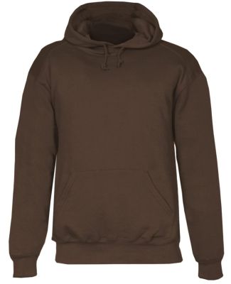 1254 Badger - Hooded Sweatshirt in Brown