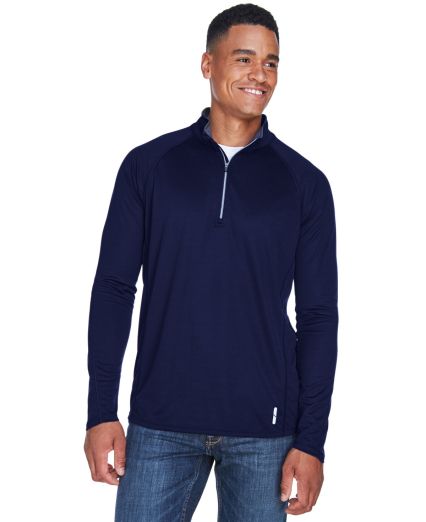 88187 North End Radar Men's Half-Zip Performance L in Classic navy