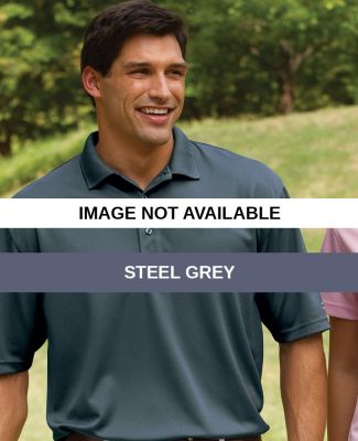2000 Men's Willowtec Baby Piqué Polo Steel Grey
