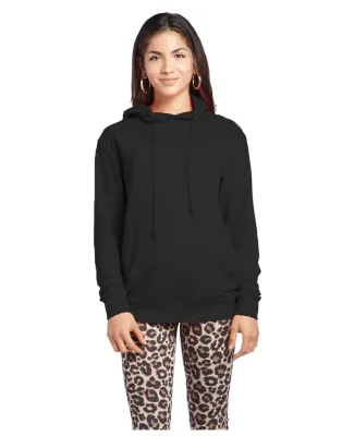 97200 Adult Unisex French Terry Hoodie in Black
