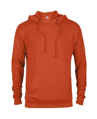 97200 Adult Unisex French Terry Hoodie in Red heather