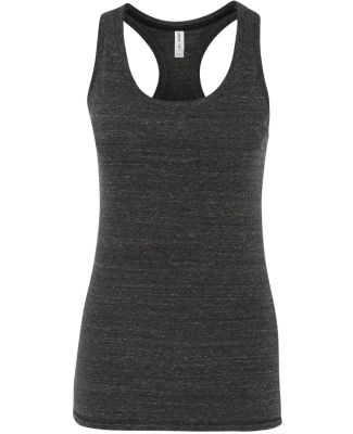 W2170 All Sport Ladies' Performance Triblend Racer Charcoal Heather Triblend