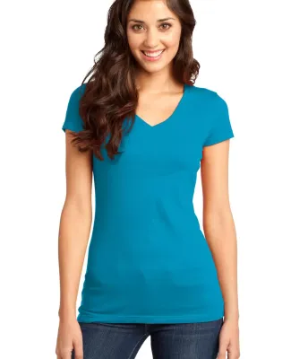 DT6501 District® - Juniors Very Important Tee® V Lt Turquoise