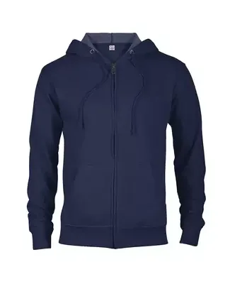 97300 Adult Unisex French Terry Zip Hoodie in Athletic navy ae8