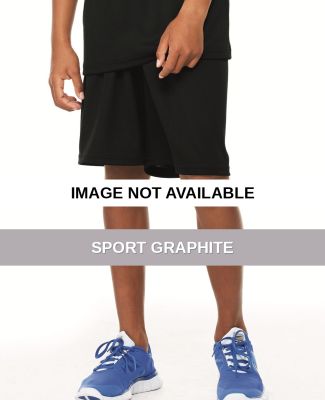 Y6707 All Sport Youth Mesh 9" Short Sport Graphite
