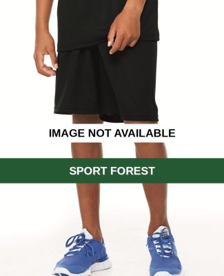 Y6707 All Sport Youth Mesh 9" Short Sport Forest