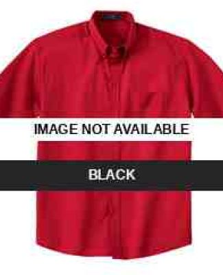 87016 Ash City Men's Short Sleeve Twill Shirt Black