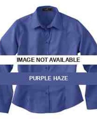 77014 Ash City Ladies' Long Sleeve Shirt With Tefl Purple Haze