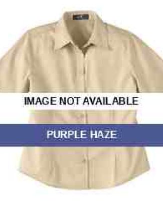 77013 Ash City Ladies' Short Sleeve Shirt With Tef Purple Haze