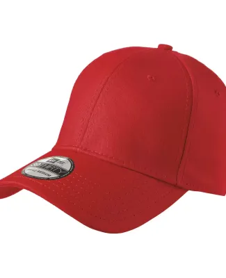 NE1000 New Era® - Structured Stretch Cotton Cap in Scarlet red