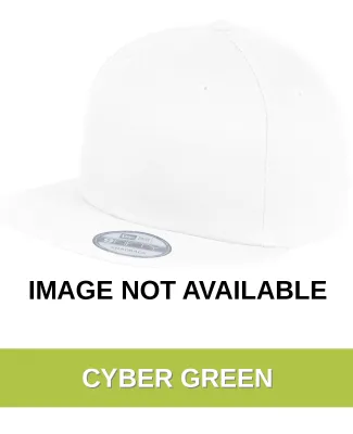 NE400 New Era® - Flat Bill Snapback Cap Cyber Green
