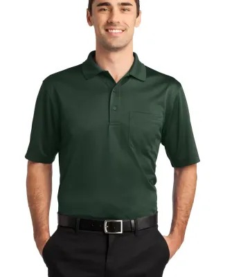 CS412P CornerStone® Select Snag-Proof Pocket Polo Dark Green