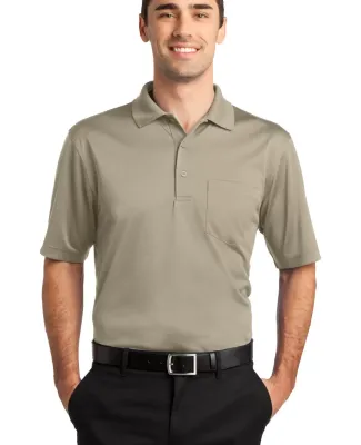 CS412P CornerStone® Select Snag-Proof Pocket Polo Tan