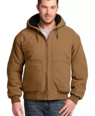 CSJ41 CornerStone® Washed Duck Cloth Insulated Hooded Work Jacket Catalog